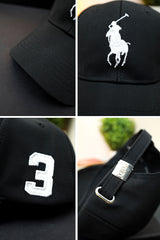 Raph Luren Imp Signature Cap In Black