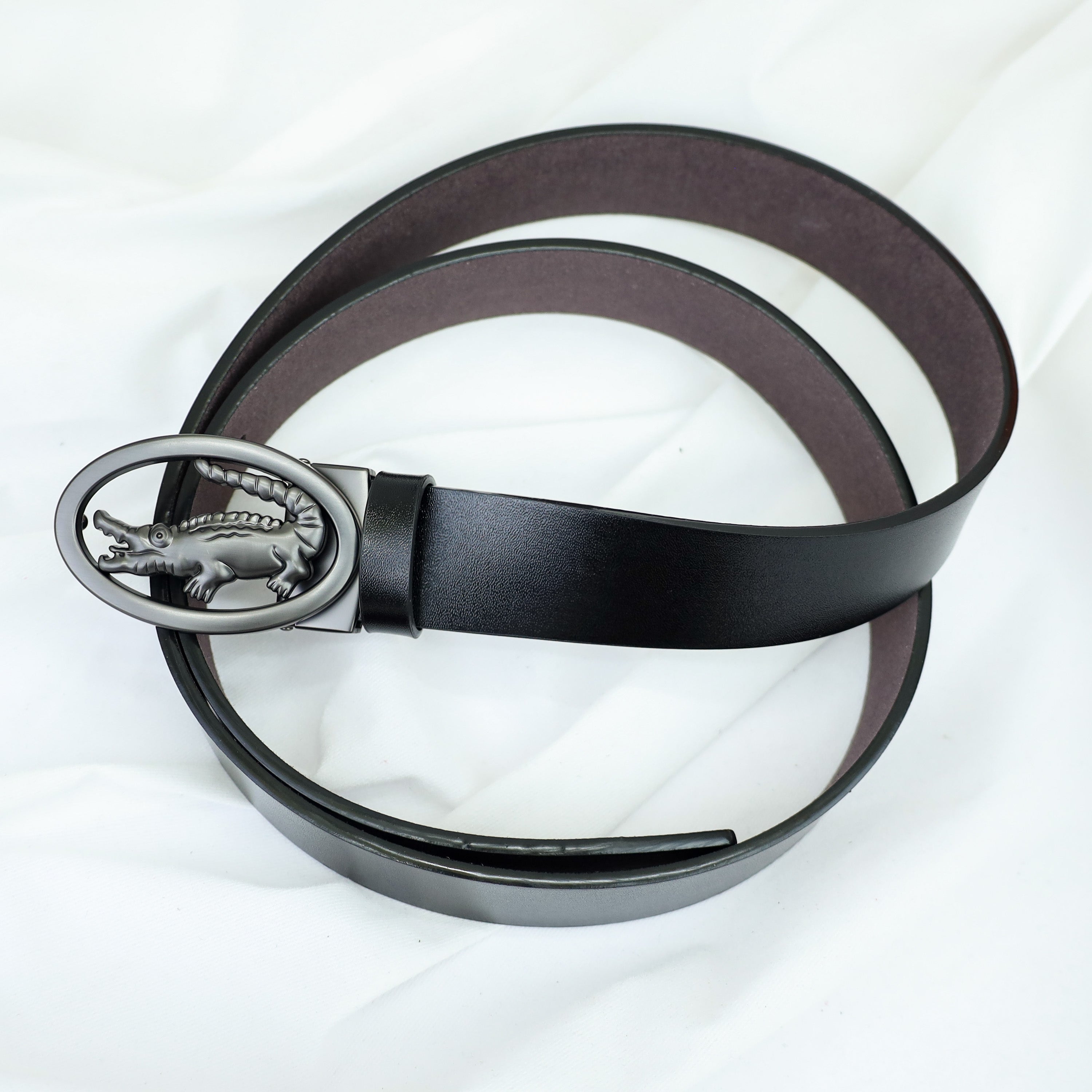 Lacste Buckle Single Side 7A+ Premium PU Belt