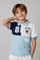 Hilfgr Multi Patterned Colour Younger Kids Polo Shirt