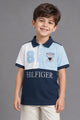 Hilfgr Multi Patterned Colour Younger Kids Polo Shirt