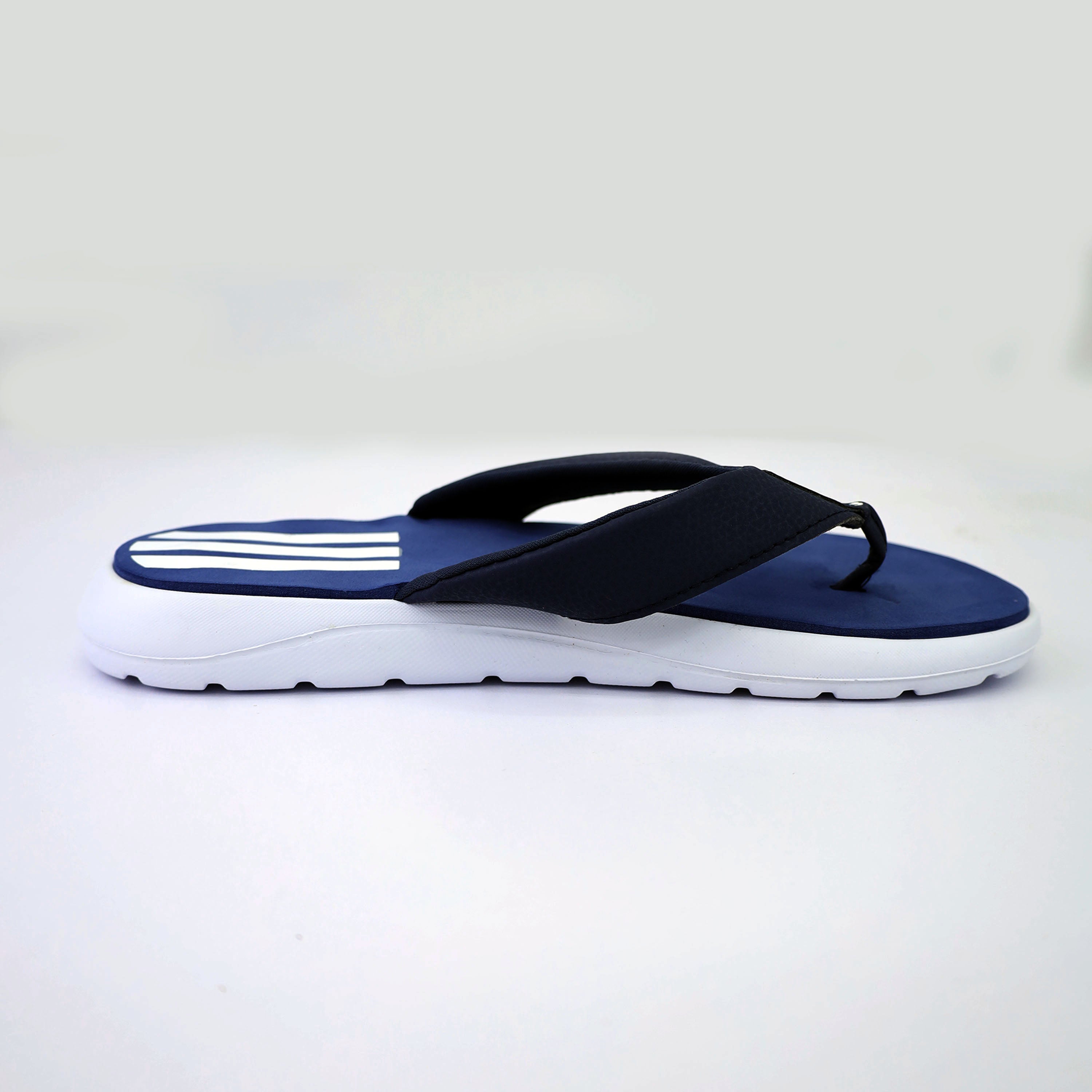 Adds V-Shaped Straps Flip Flops in Navy Blue