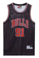 Chcago Bulls Denis Rodman 91 Men Sando