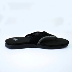 Nke V-Shaped Straps Flip Flops in Black&Grey