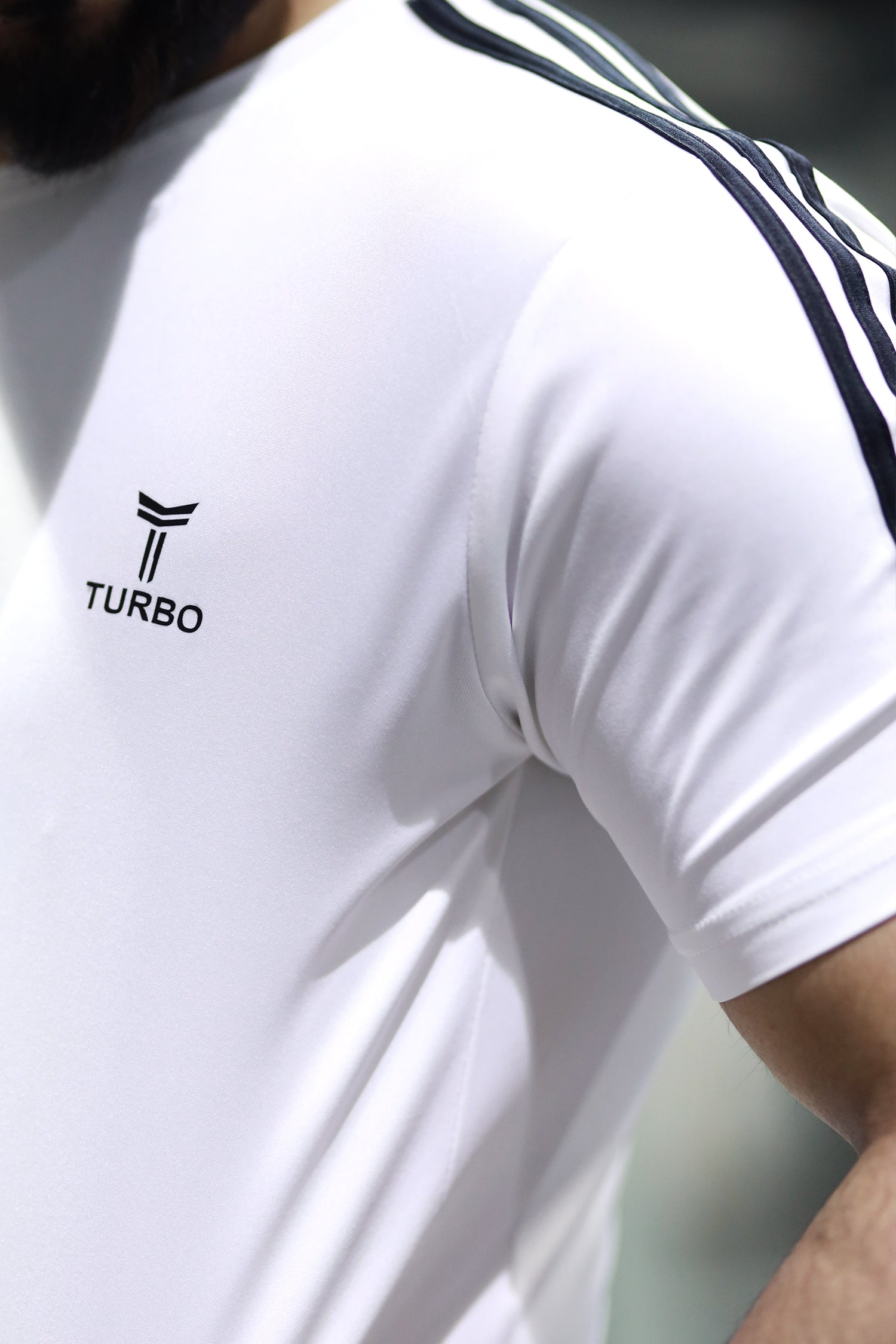 Turbo Signature Quickdry Tracksuit In White