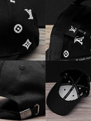 Lus Vtn All Over Logo Cap In Black