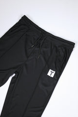 Weekend Offender Stripe Motif Quick-Dry Tracksuit In Black
