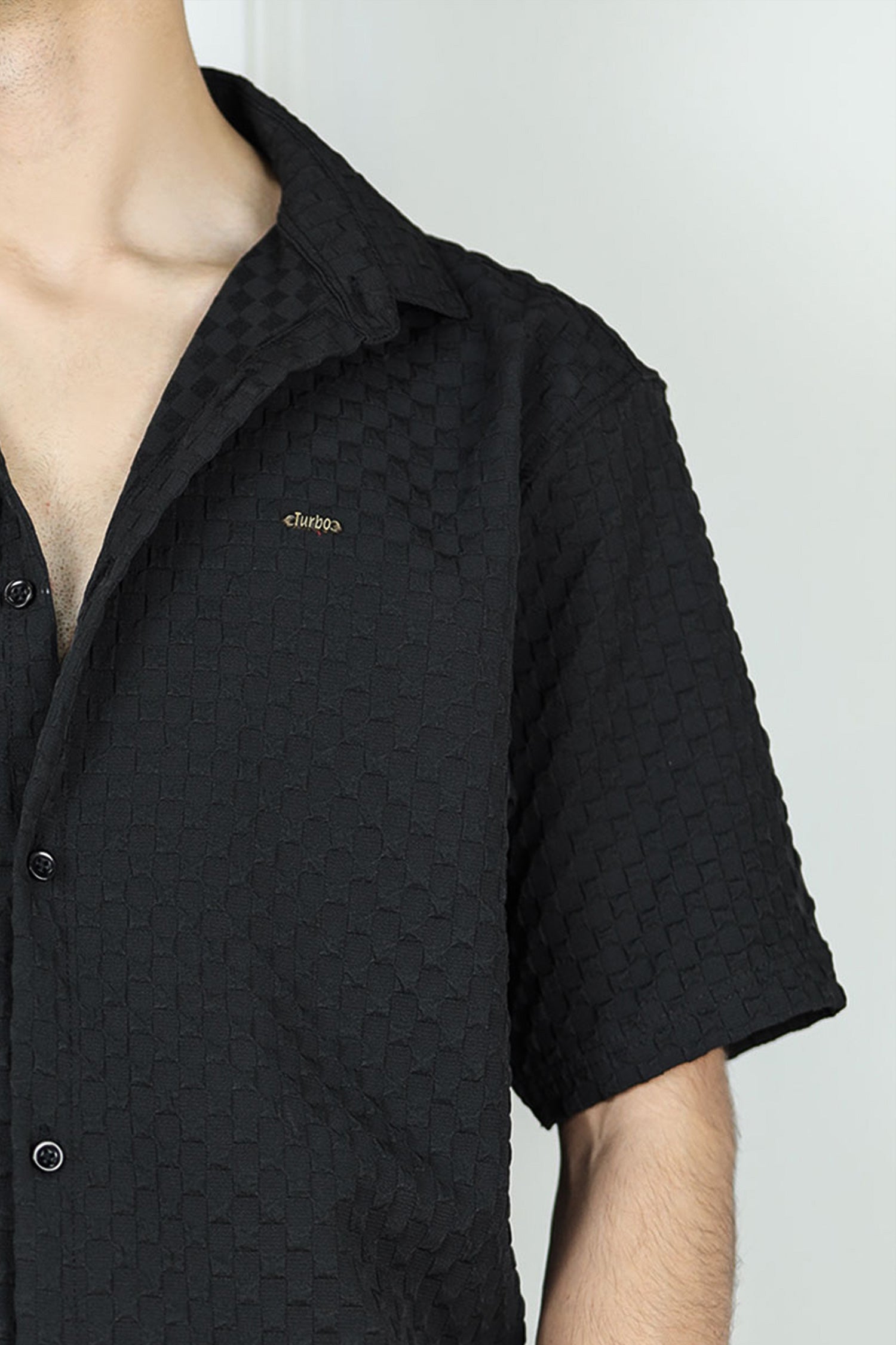 Turbo Popcorn Cuba Waffle Casual Shirt