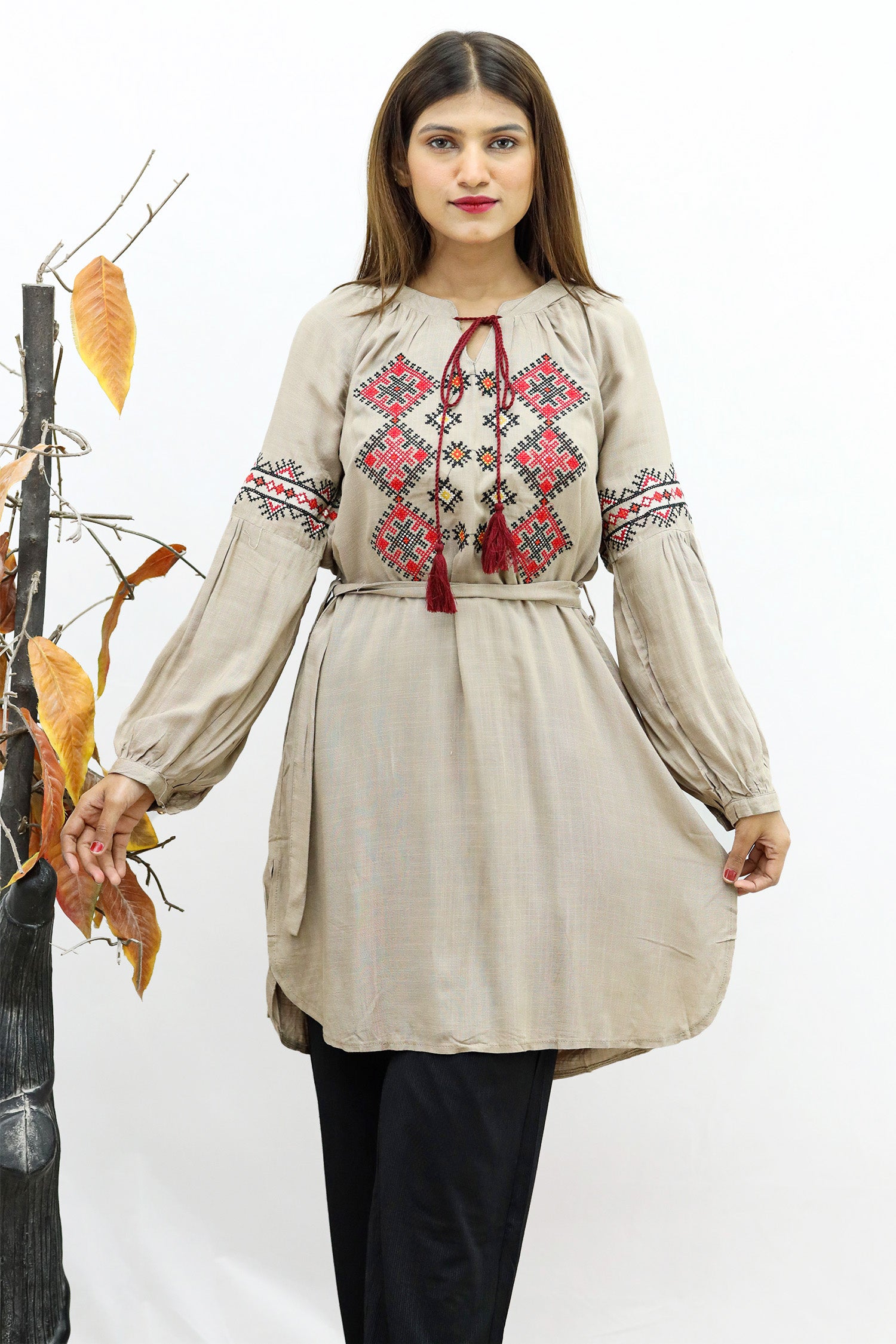 Embroidered Design Turkish Imported Top