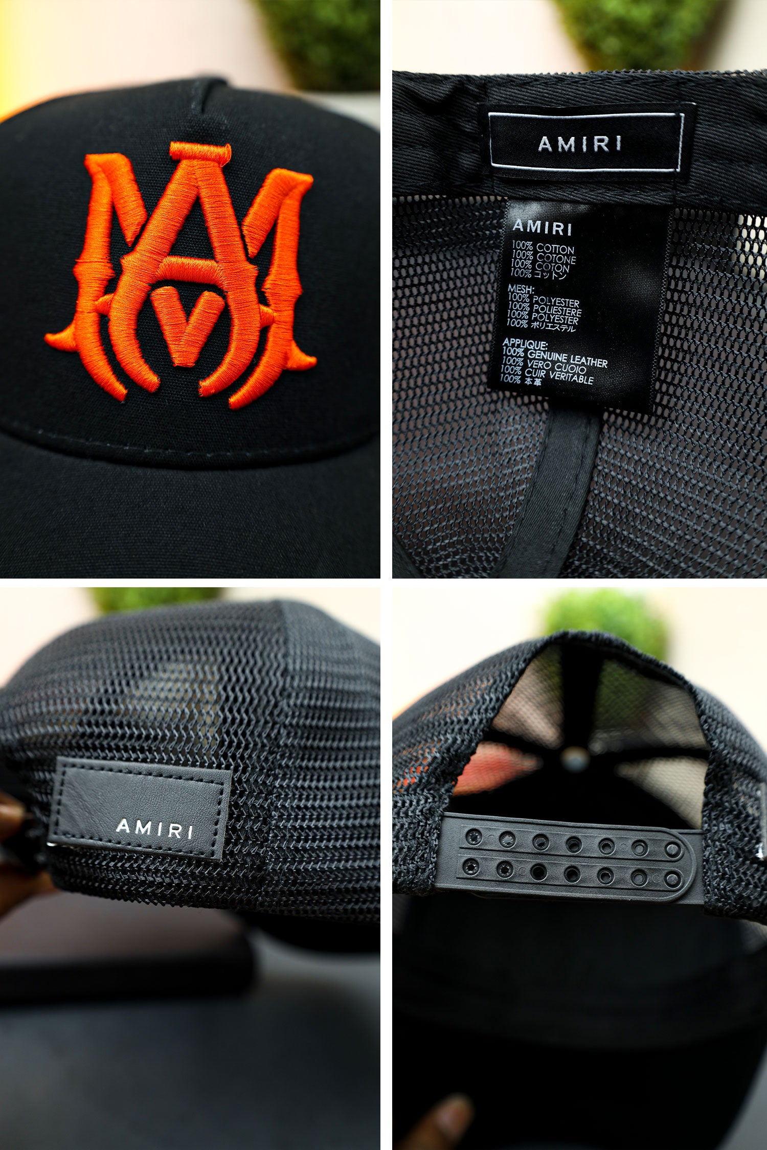 Amrii Imp Embroidered Logo Baseball Cap In Black