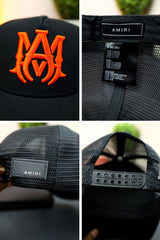 Amrii Imp Embroidered Logo Baseball Cap In Black