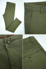 Plain Slim fit Cotton Pant