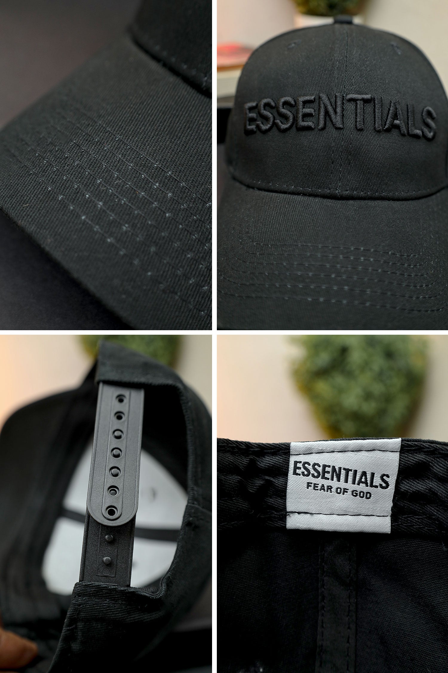 Essen Imp Embroidered logo Cap In Black