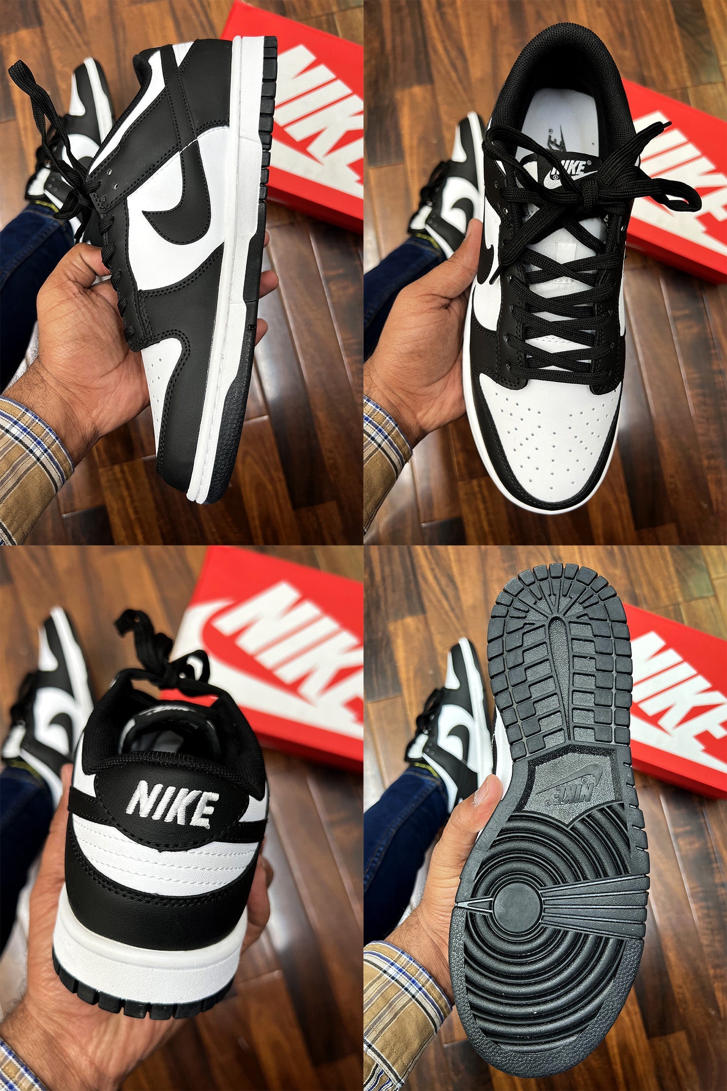 Nke Dunk Low Sp Men Sneakers In Black&White