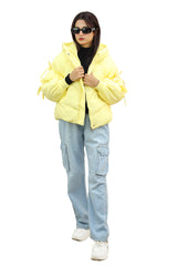 Winter Edition Quilted Hooded Women Imported Puffer Jacket