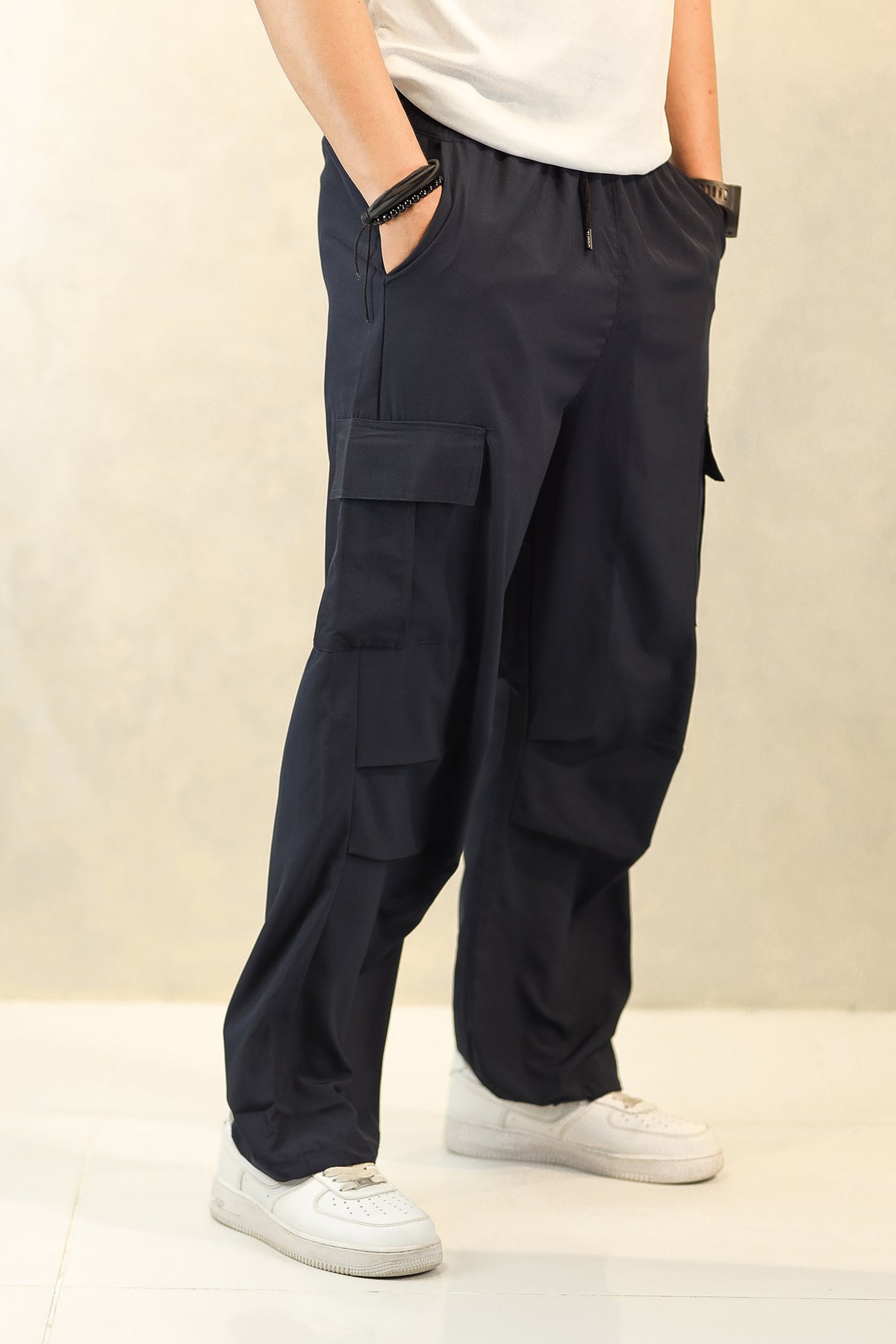 Turbo Micron Imp Cargo Trouser In Navy Blue