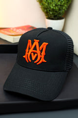 Amrii Imp Embroidered Logo Baseball Cap In Black