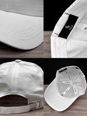 Polo Front Logo Cap In White