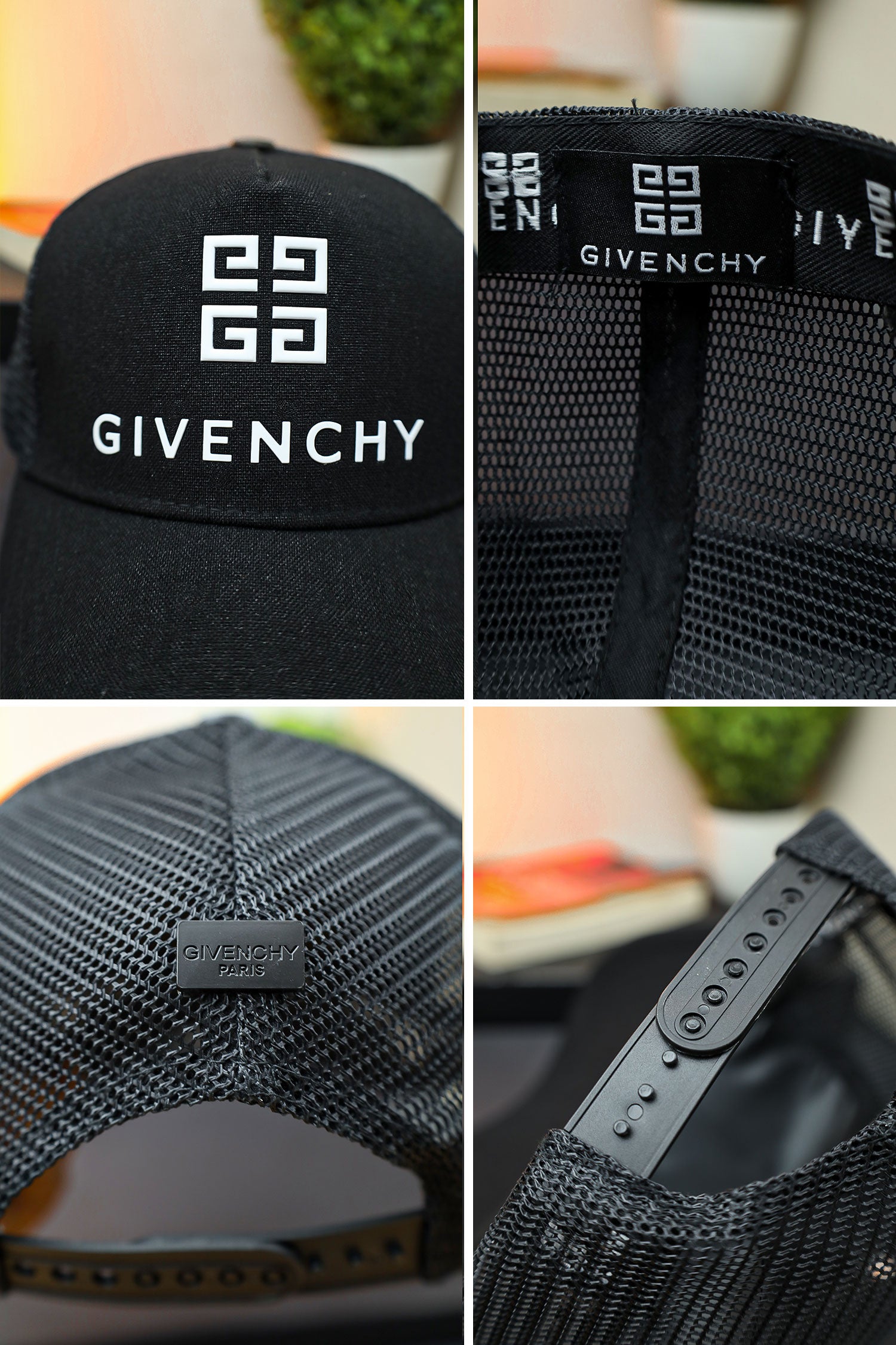 Givncy Imp Baseball Cap In Black