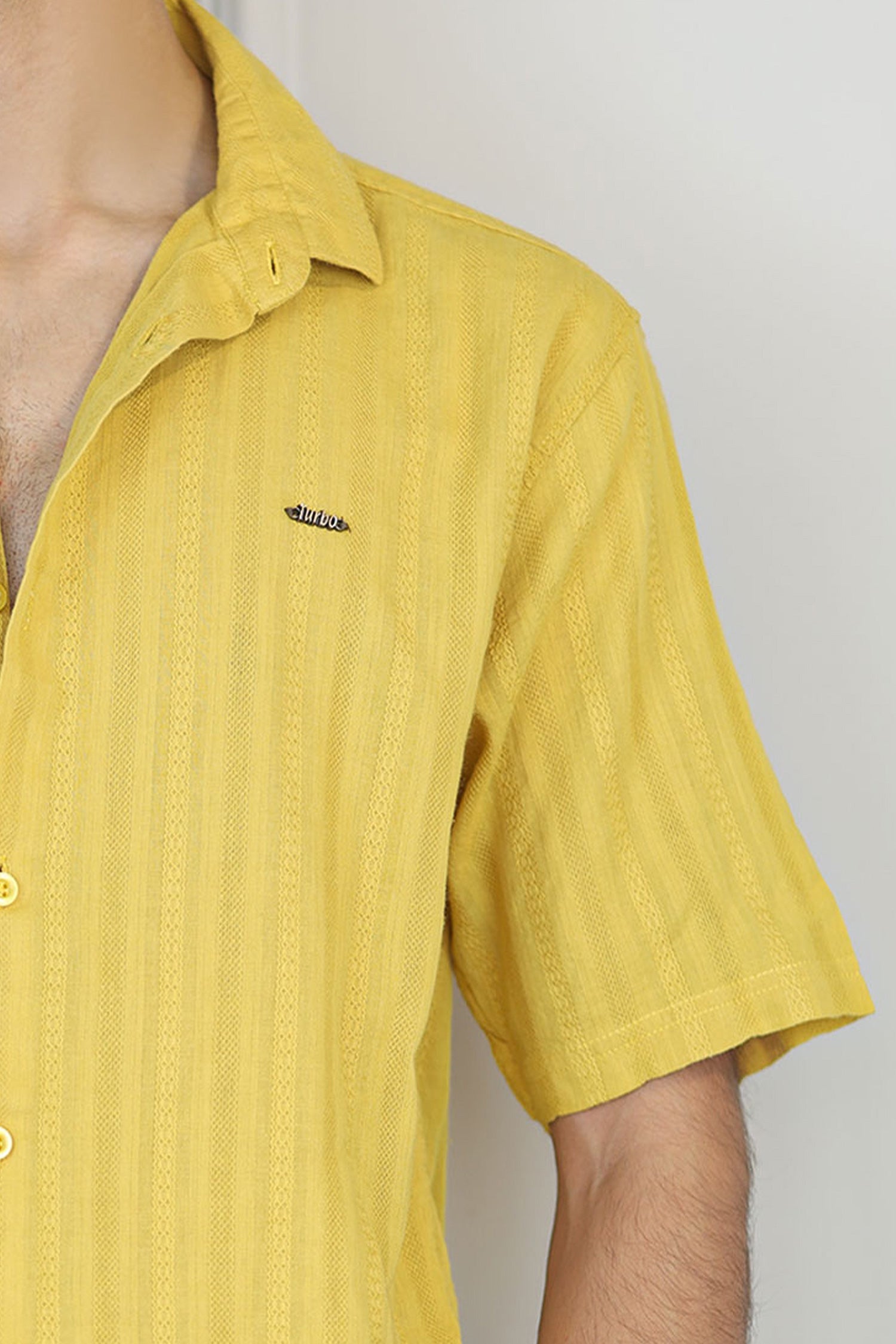 Turbo Endless Cool Embossed Casual Shirt