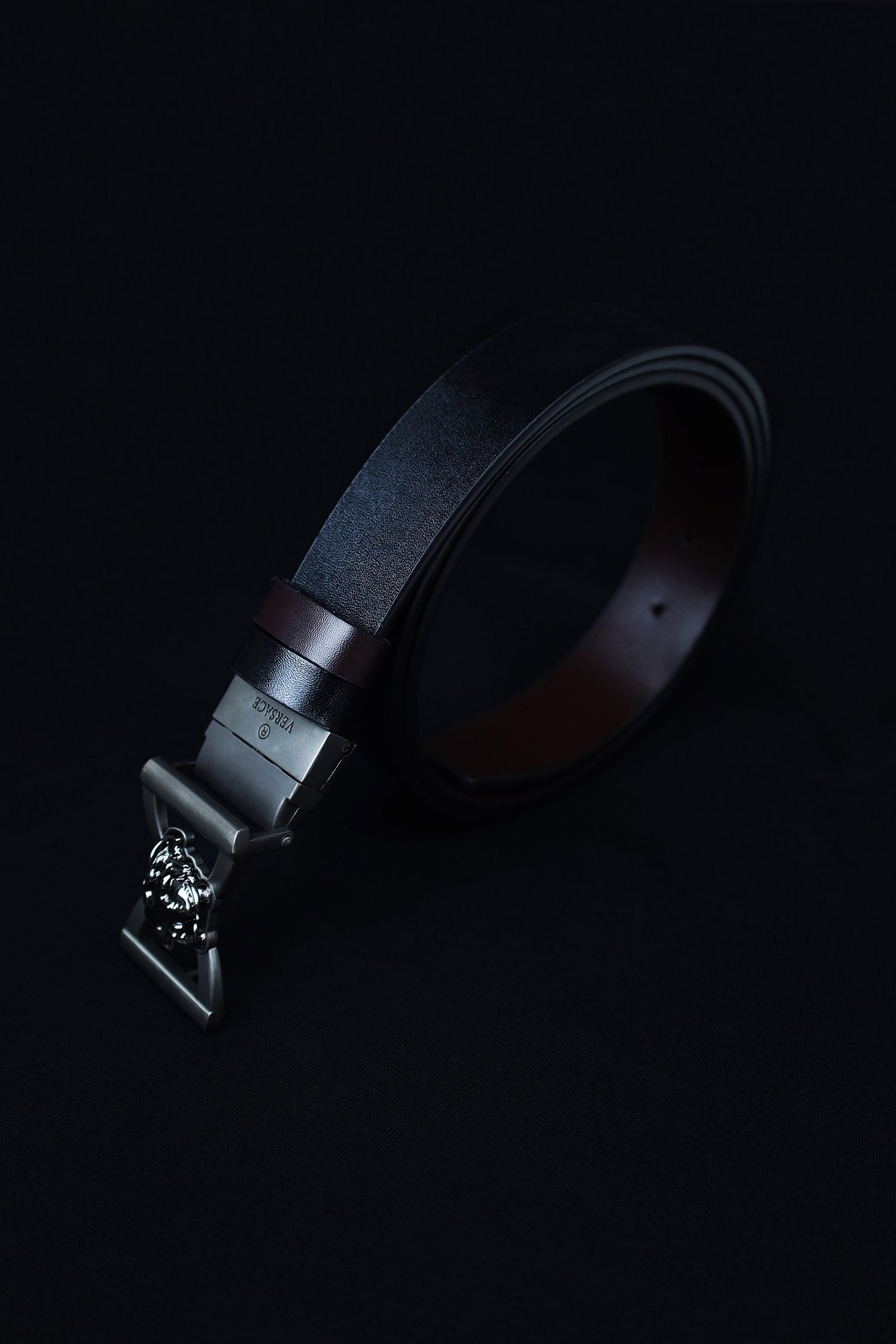 Vrsce Metal Alloy Automatic Buckle Branded Belt