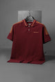 Hcket Contrasting Striped Sleeves Men's Polo Shirt