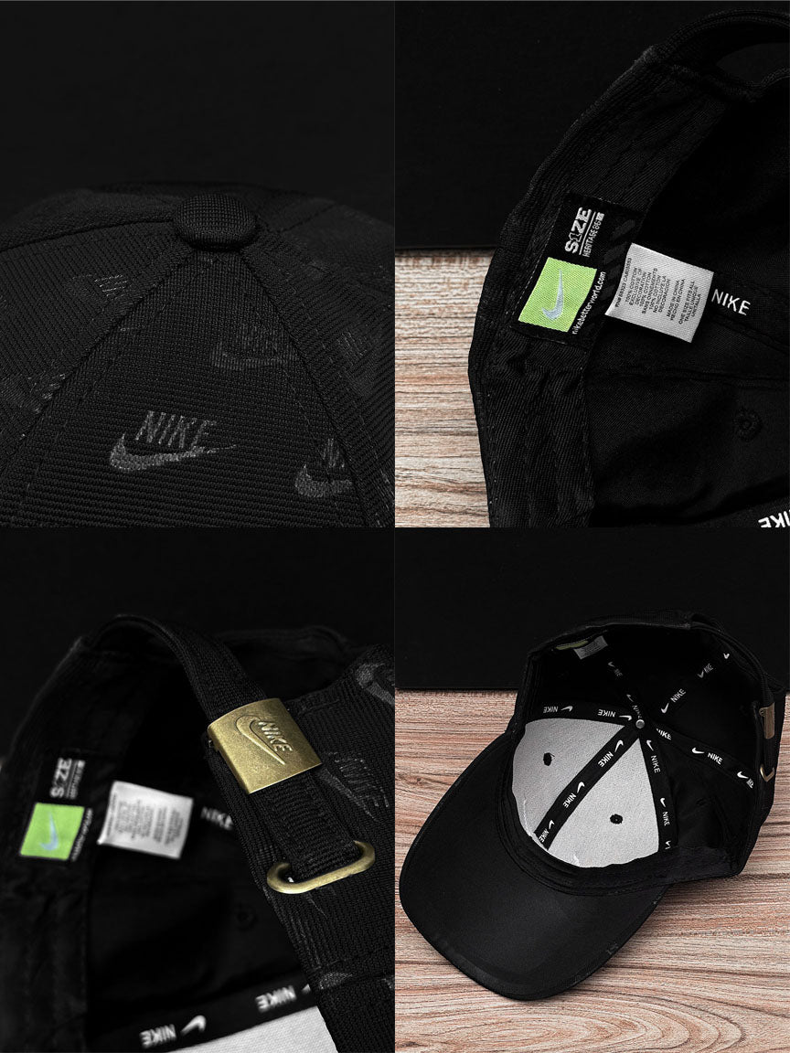 Nke Front Logo Cap In Black