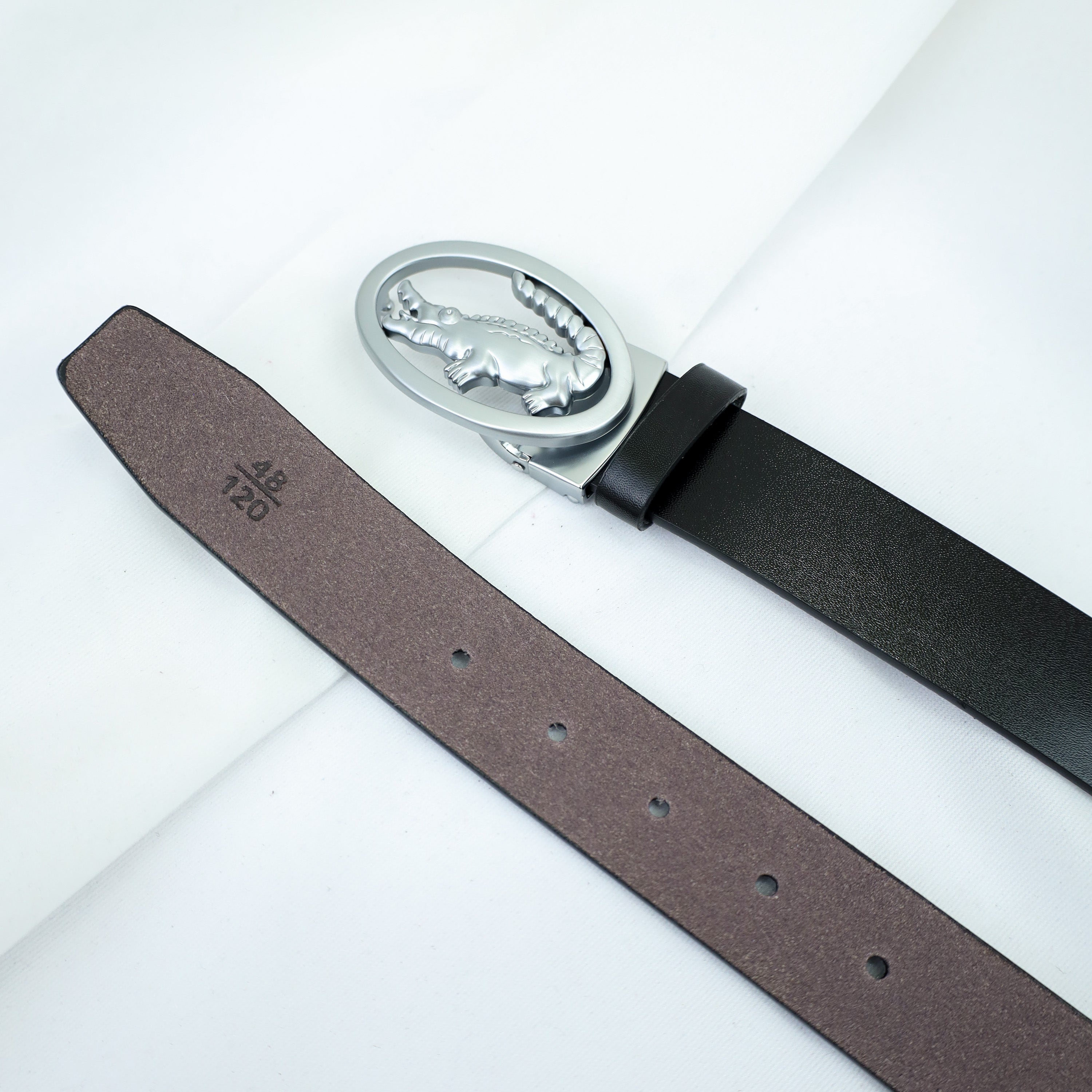 Lacste Buckle Single Side 7A+ Premium PU Belt