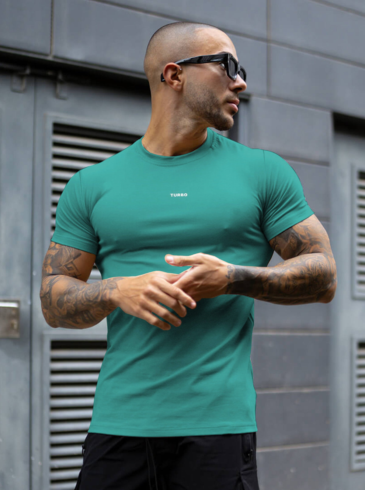 Turbo imp climacool dryfit Tee In Green