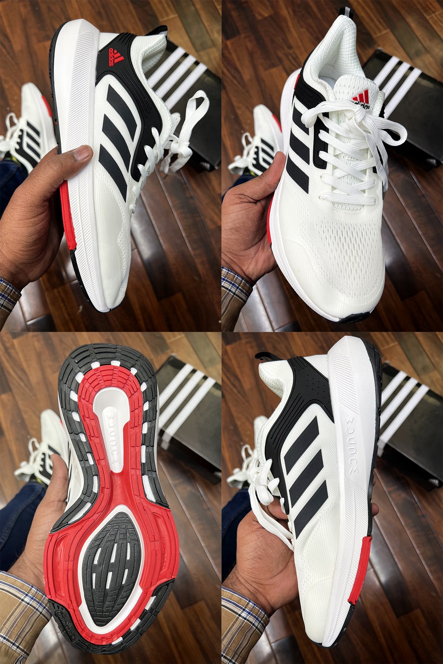 Adds Running Men Sneakers In White