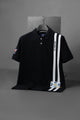 LA Mrtin Side Striped Style Men's Polo Shirt