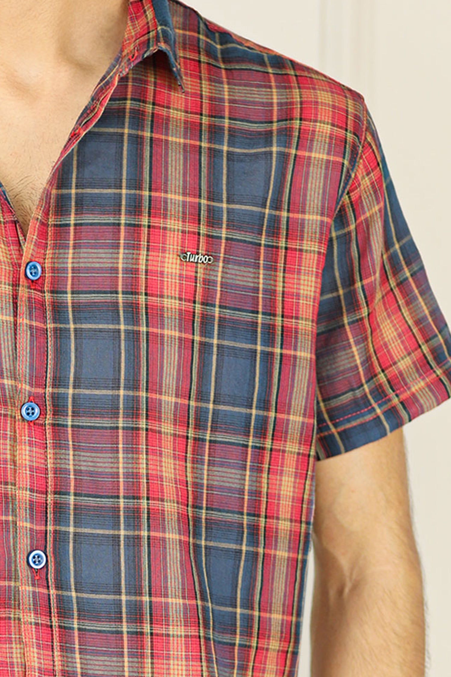 Turbo Classic Pattern Comfort Casual Shirt