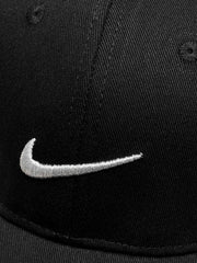 Nke Just Do It Front Logo Cap In Black