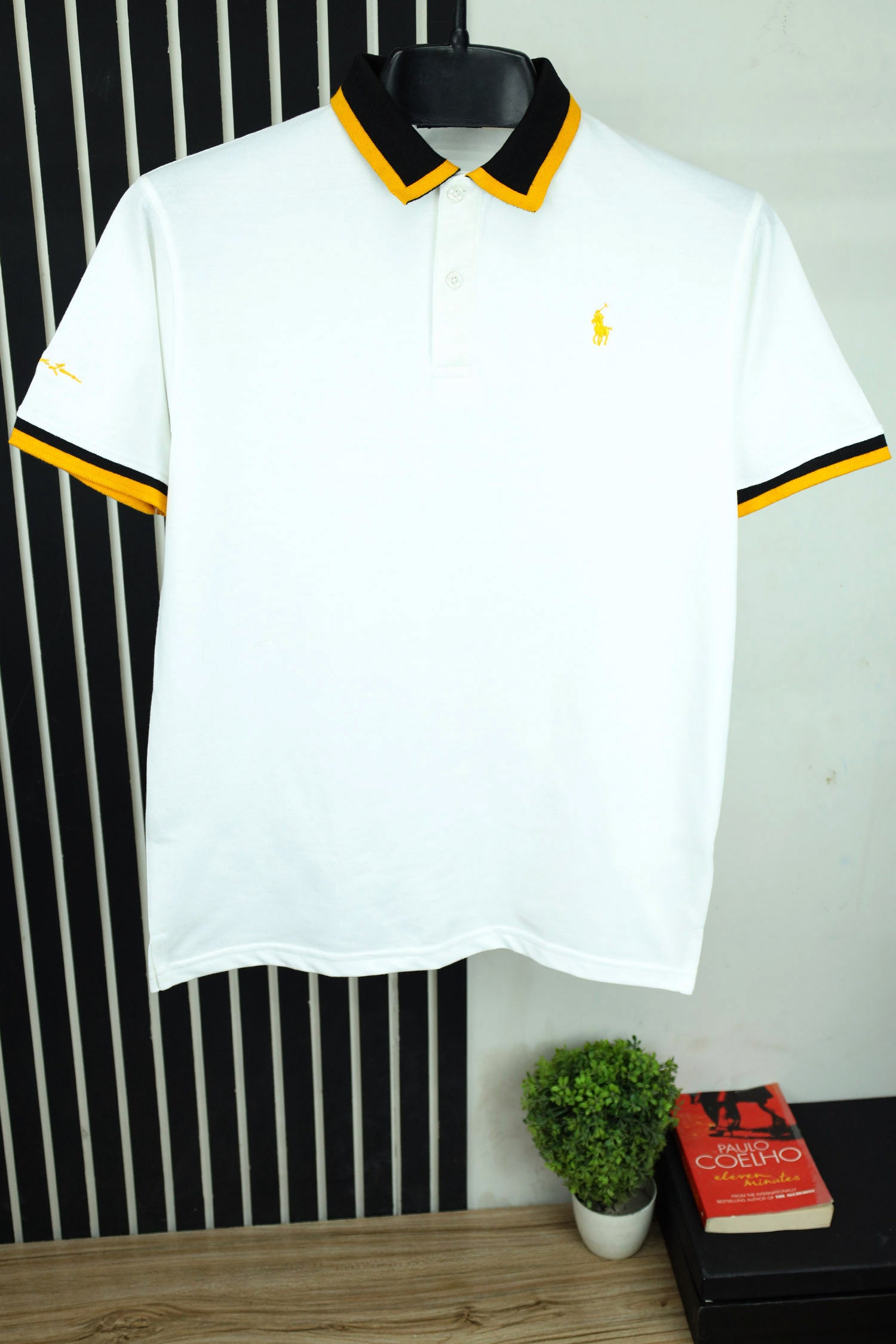 Rplh Lurn Front Logo Men Polo Shirts
