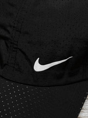 Nke Front Logo Imported Dry Fit Cap In Black