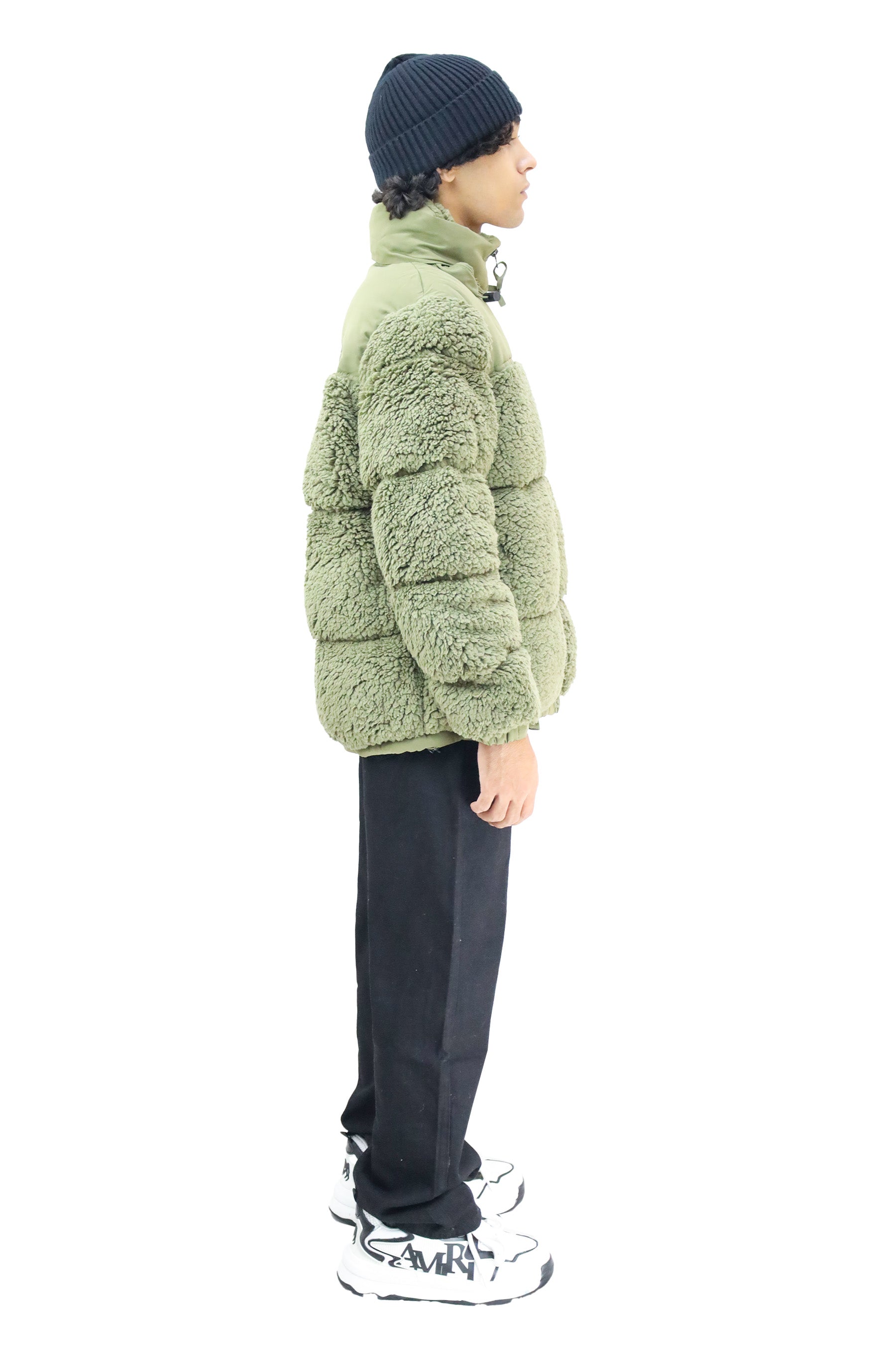 The Nrth Fce Sherpa Fleece Padded Imported Puffer Jacket