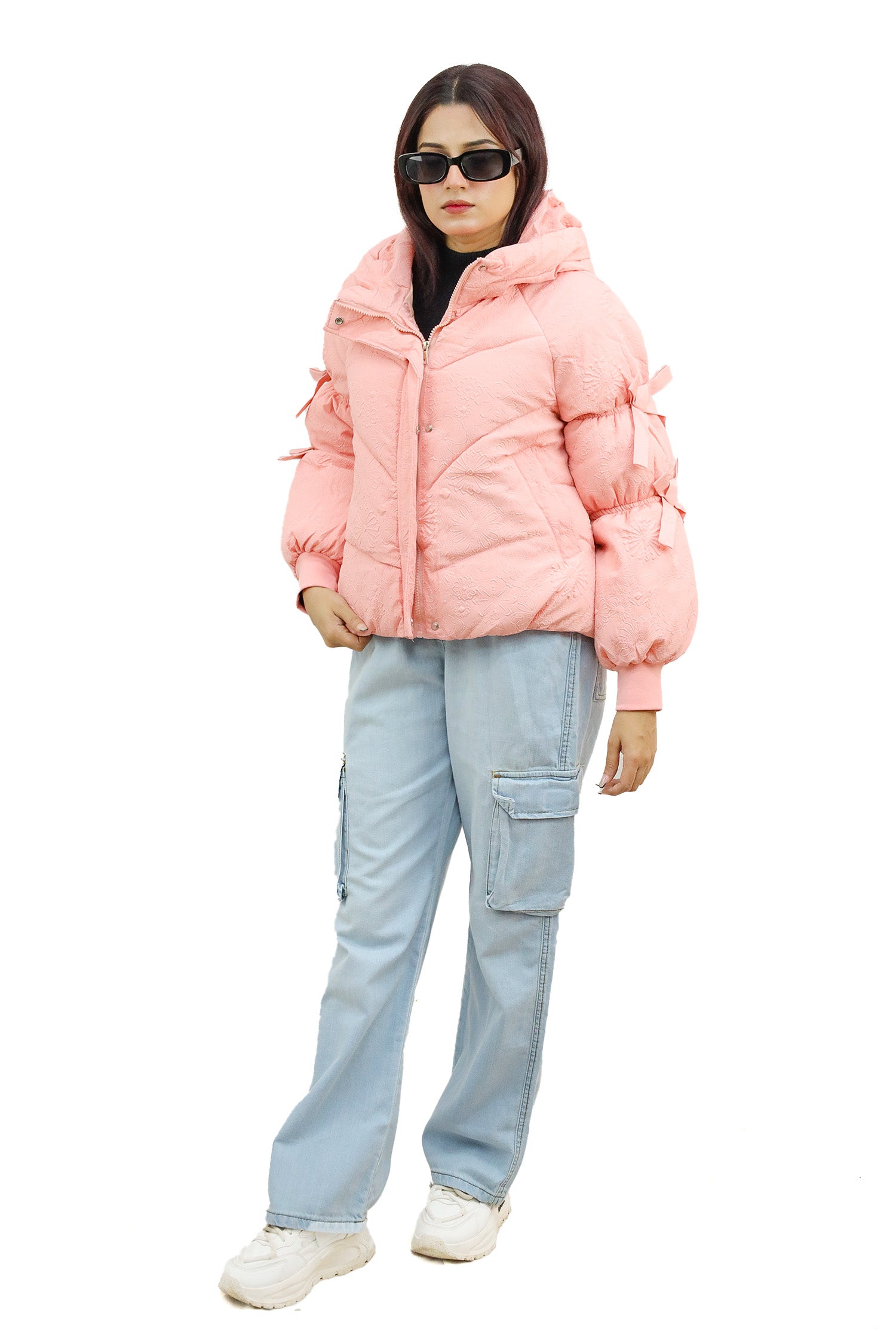 Winter Edition Quilted Hooded Women Imported Puffer Jacket