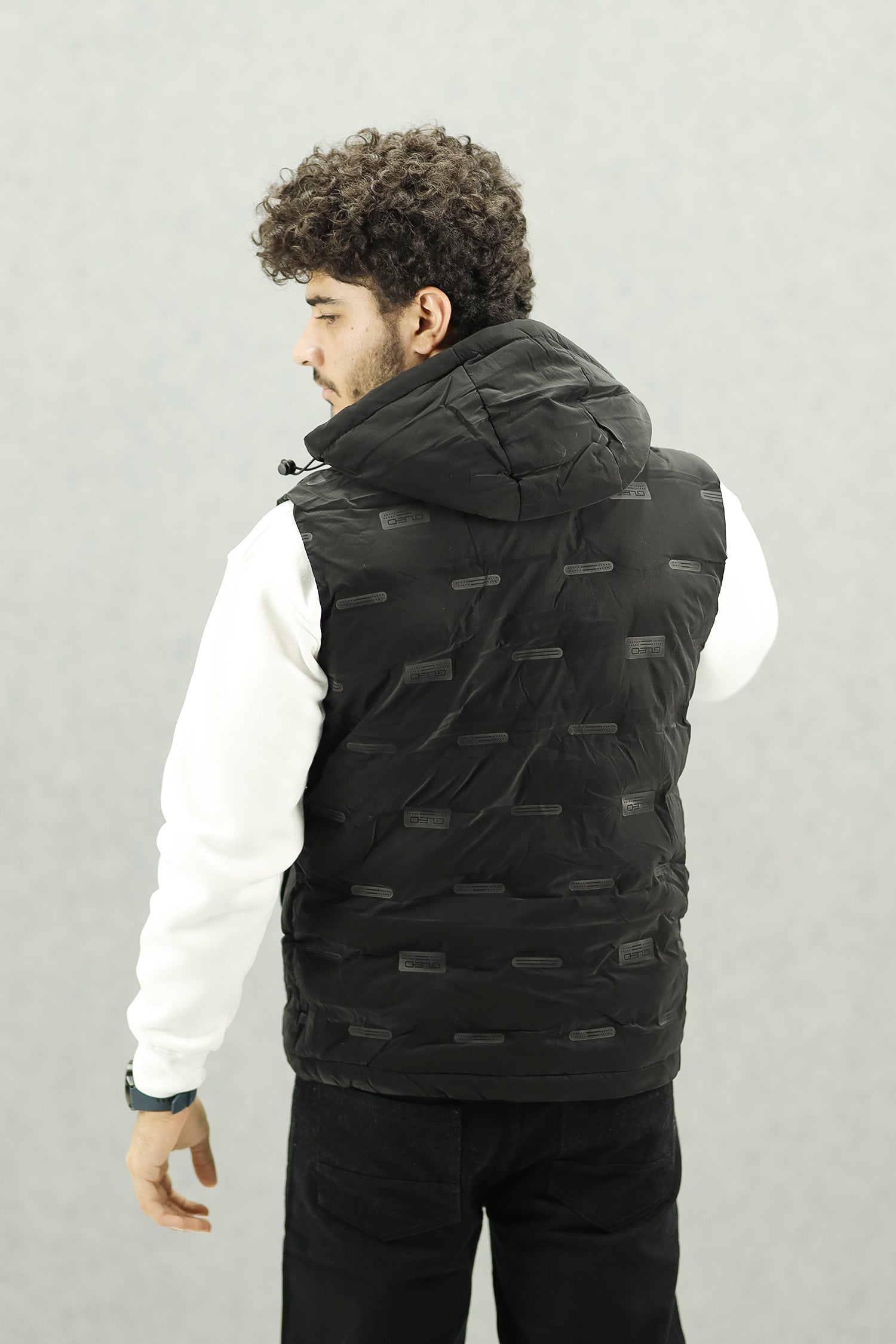 Winter Perfect Quilted Detachable Hood Imported Men's Gilet