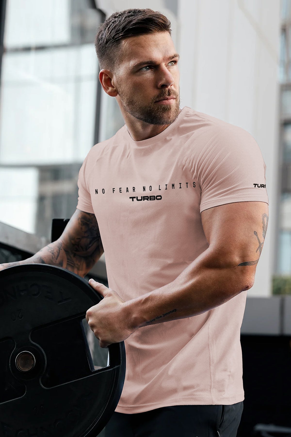 Turbo Motivational Quote ClimaCool Dry-Fit Tee