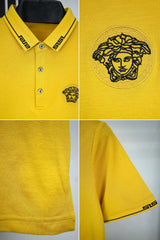 Vrsce Front Logo Men Polo Shirts