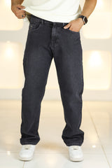 Loose Fit Choice Turbo Jeans in Grey