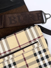 Burbry Cross Body Bag in Off White