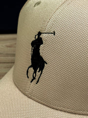 Polo Embroidered Logo Cap In Light Skin