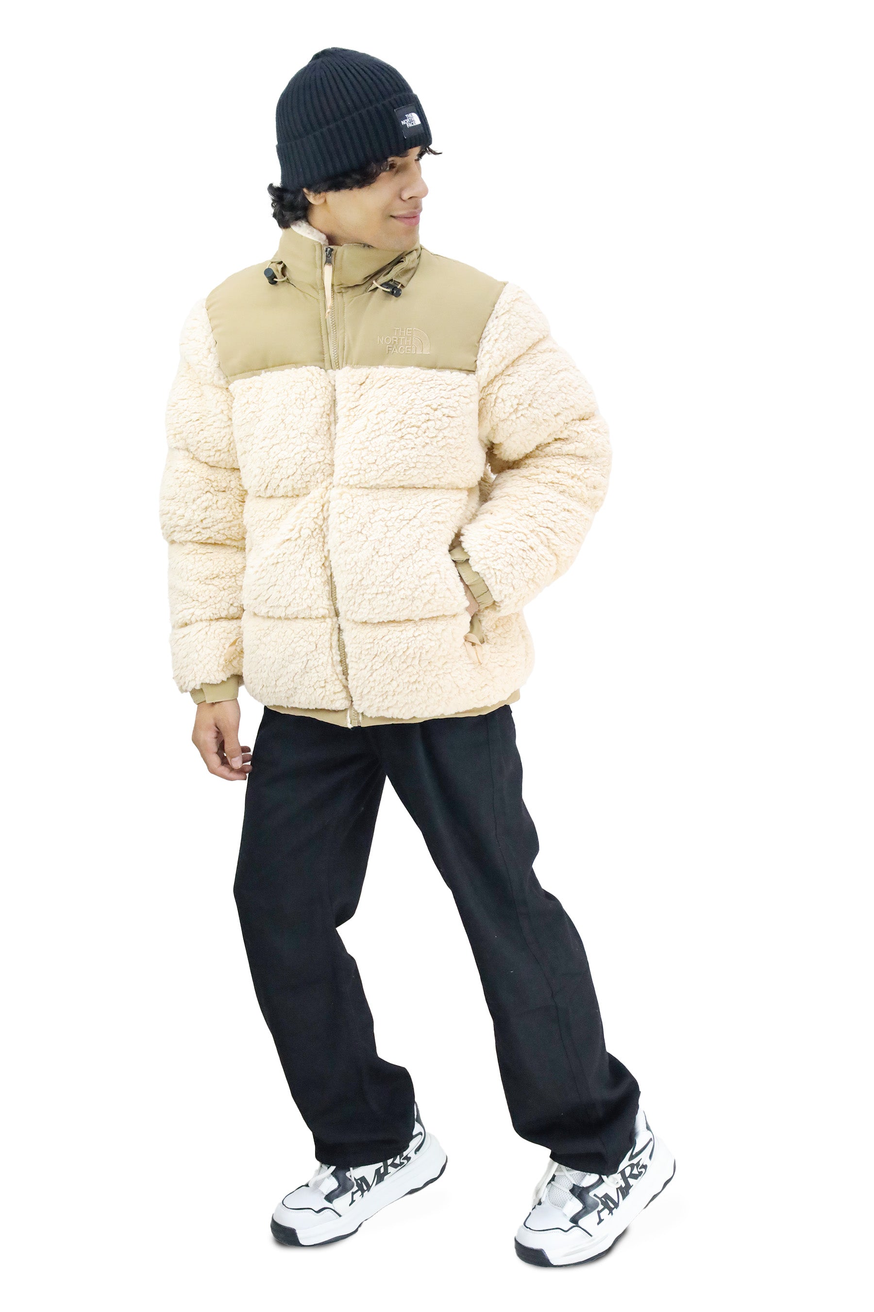 The Nrth Fce Sherpa Fleece Padded Imported Puffer Jacket