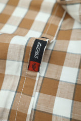 Checked Box Design Full Sleeve Casual Shirt