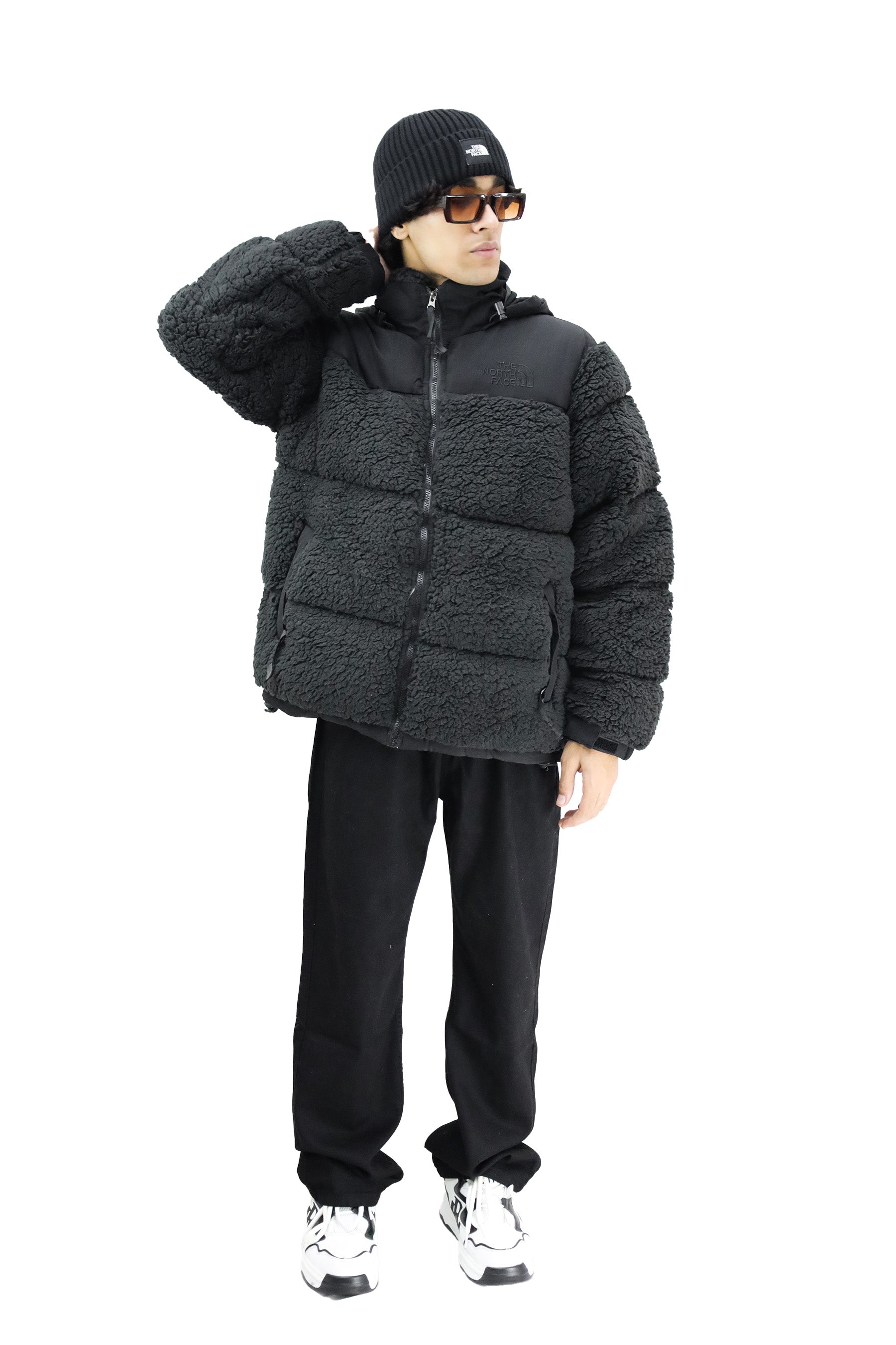 The Nrth Fce Sherpa Fleece Padded Imported Puffer Jacket