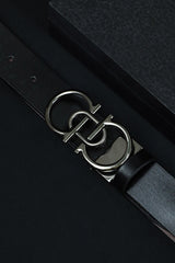 Feragmo Metal Alloy Automatic Buckle Branded Belt