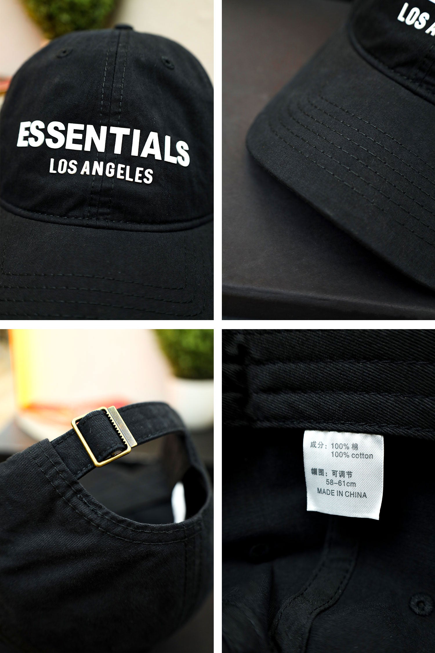 Essen LA Imp Signature Cap In Black