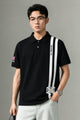 LA Mrtin Side Striped Style Men's Polo Shirt