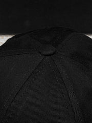 Nke Just Do It Front Logo Cap In Black