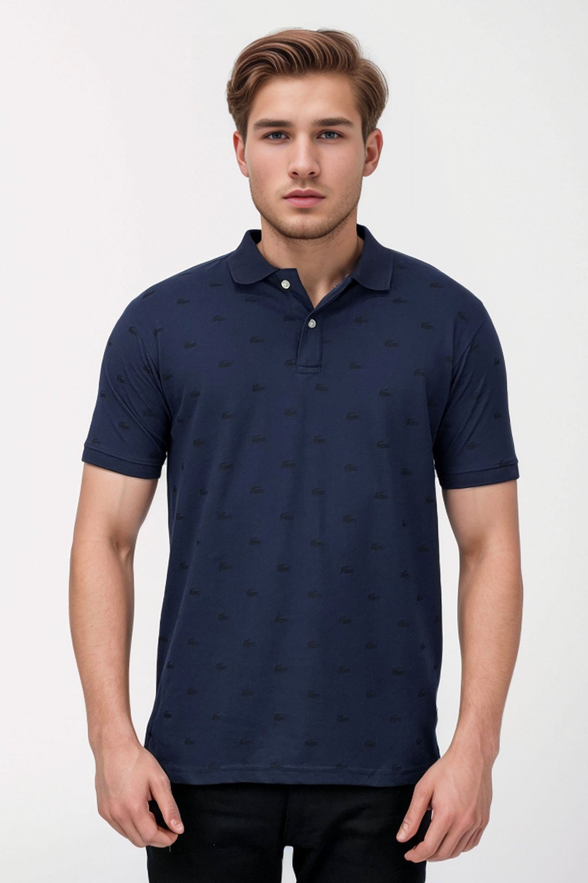 Lacste All over print Men's Polo Shirt